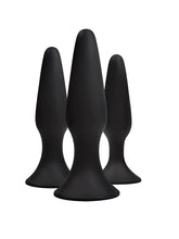 Set Anal Renegade - Sliders 3Pc Trainer Kit - Black - Cake Sex Shop